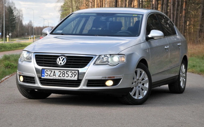 Volkswagen Passat cena 19900 przebieg: 176000, rok produkcji 2007 z Zawiercie małe 277